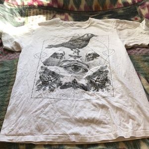 💀Occult Hipster Women’s tee, Sz. S☠️